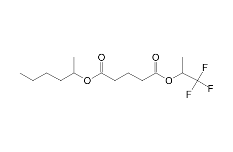 Glutaric acid, 1,1,1-trifluoroprop-2-yl 2-hexyl ester