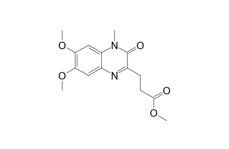 6,7-DIMETHOXY-METHYL-2-(1-H)-QUINOXALINONE-2-PROPIONYL-CARBOXYLIC-ACID-METHYLESTER;DMQP