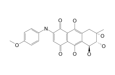 6-(PARA-METHOXYPHENYLAMINO)-6-DEMETHOXY-BOSTRYCIN