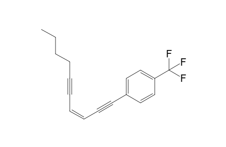 1-[(Z)-dec-3-en-1,5-diynyl]-4-(trifluoromethyl)benzene