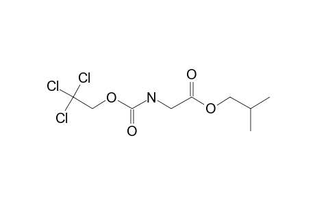 Glycine, N-(2,2,2-trichloroethoxy)carbonyl-, isobutyl ester