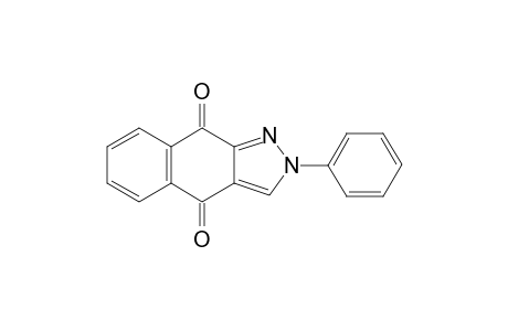2-Phenyl-2H-benzo[f]indazole-4,9-dione