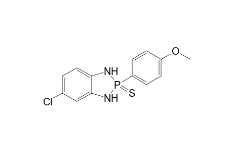 2-(4-Methoxyphenyl)-5-chloro-2,3-dihydro-1H-1,3,2-benzodiazaphosphole-2-sulfide