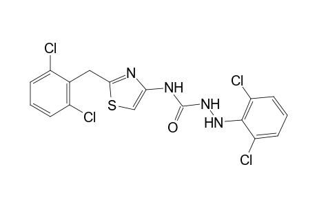 1-(2,6-dichlorophenyl)-4-[2-(2,6-dichlorobenzyl)-4-thiazolyl]semicarbazide