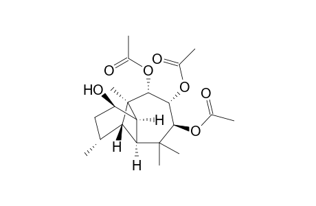 (1R,3R,4S,5S,7S,8R,9S,10R,11R)-7,8,9-Triacetyloxylongipinan-1-ol