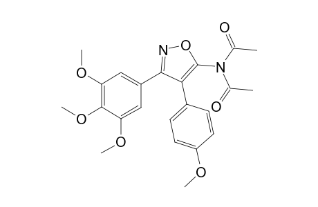 N-Acetyl-N-[4-(4-methoxyphenyl)-3-(3,4,5-trimethoxyphenyl)-5-isoxazolyl]acetamide