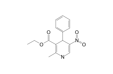 6-METHYL-4-PHENYL-3-NITRO-5-ETHOXYCARBONYL-1,4-DIHYDROPYRIDINE