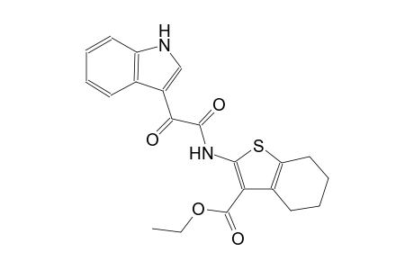 ethyl 2-{[1H-indol-3-yl(oxo)acetyl]amino}-4,5,6,7-tetrahydro-1-benzothiophene-3-carboxylate