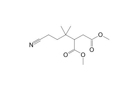 Dimethyl 2-(4-cyano-2-methylbutan-2-yl)succinate