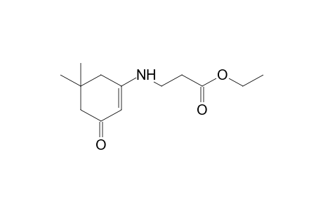 N-(5,5-dimethyl-3-oxo-1-cyclohexen-1-yl)-beta-alanine, ethyl ester