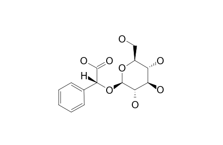 (2S)-2-O-BETA-D-GLUCOPYRANOSYL-2-HYDROXYPHENYL-ACETIC-ACID