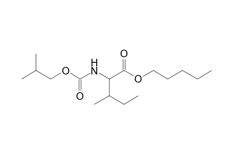 l-Isoleucine, N-isobutoxycarbonyl-, pentyl ester