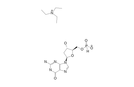 2'-DEOXYGUANOSIN-5'-YL_H-PHOSPHONATE_TRIETHYLAMMONIUM_SALT