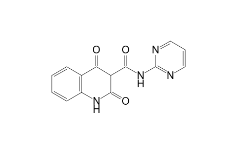 Quinoline-3-carboxamide, 1,2,3,4-tetrahydro-2,4-dioxo-N-(2-pyrimidyl)-