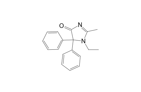 1-Ethyl-2-methyl-5,5-diphenyl-1,5-dihydro-4H-imidazol-4-one