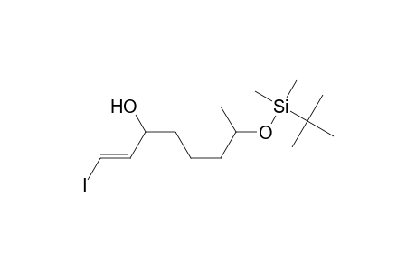 1-Octen-3-ol, 7-[[(1,1-dimethylethyl)dimethylsilyl]oxy]-1-iodo-
