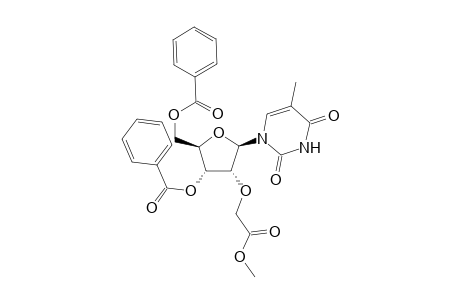 3',5'-di[O-Benzoyl]-2'-O-[(methoxycarbonyl)methyl)-5-methyluridine