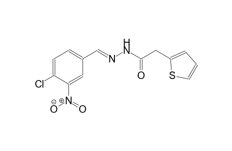 2-thiopheneacetic acid, 2-[(E)-(4-chloro-3-nitrophenyl)methylidene]hydrazide