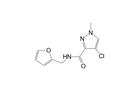4-chloro-N-(2-furylmethyl)-1-methyl-1H-pyrazole-3-carboxamide