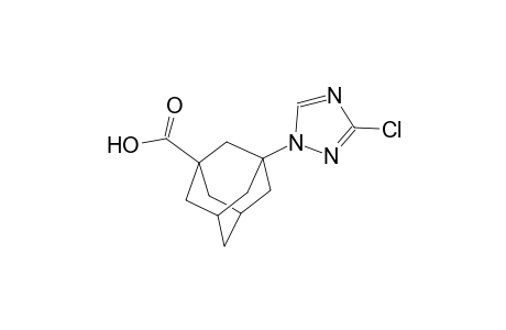Adamantane-1-carboxylic acid, 3-(3-chloro-1H-1,2,4-triazol-1-yl)-