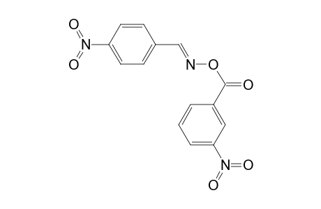4-Nitrobenzaldehyde o-(3-nitrobenzoyl)oxime
