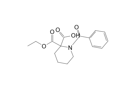 1-Benzoylpiperidine-2,2-dicarboxylic acid monoethyl ester