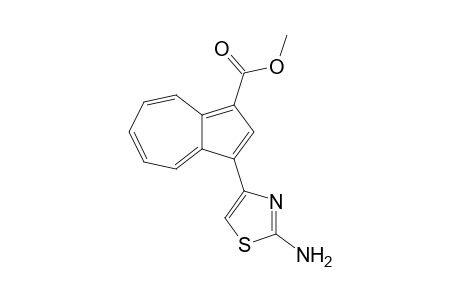 3-(2-amino-4-thiazolyl)-1-azulenecarboxylic acid methyl ester