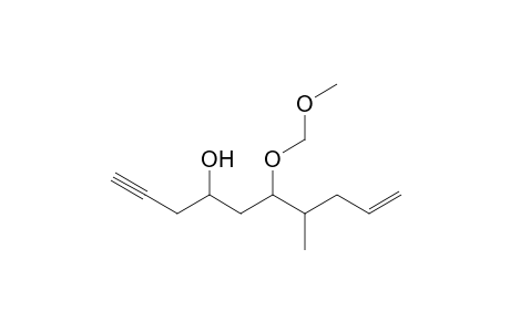 6-(Methoxymethoxy)-7-methyldec-9-en-1-yn-4-ol