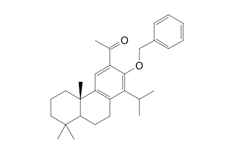 12-ACETYL-13-BENZYLOXY-TOTARA-8,11,13-TRIENE