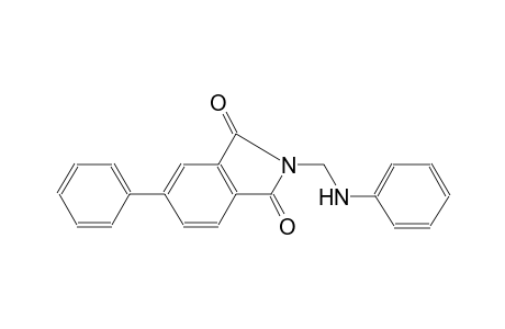 Isoindole-1,3(2H,3H)-dione, 5-phenyl-2-phenylaminomethyl-