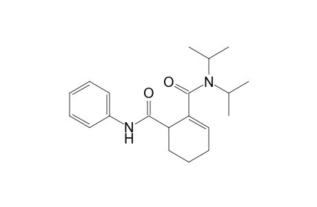 1-Cyclohexene-1,6-dicarboxamide, N1,N1-bis(1-methylethyl)-N6-phenyl-