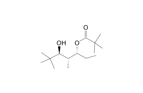 (1SR,2SR,3SR)-1-Ethyl-3-hydroxy-2-methyl-3-tert-butylpropyl 2,2-dimethylpropanoate