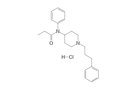 N-Phenyl-N-[1-(3-phenylpropyl)-4-piperidinyl]propanamide  HC l  inkbr