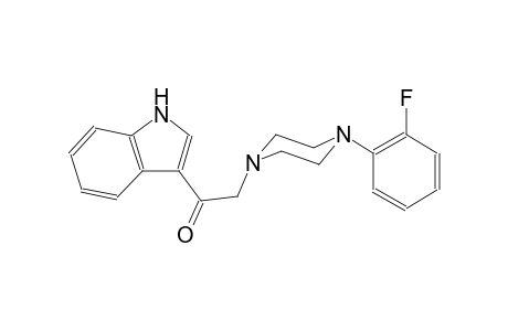 2-[4-(2-fluorophenyl)-1-piperazinyl]-1-(1H-indol-3-yl)ethanone