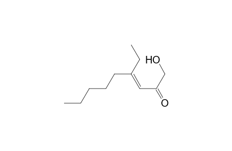 E-4-ethyl-1-hydroxy-3-nonen-2-one