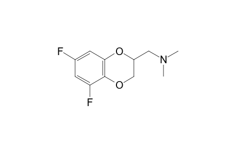1-(5,7-Difluoro-2,3-dihydro-1,4-benzodioxin-2-yl)-N,N-dimethylmethanamine
