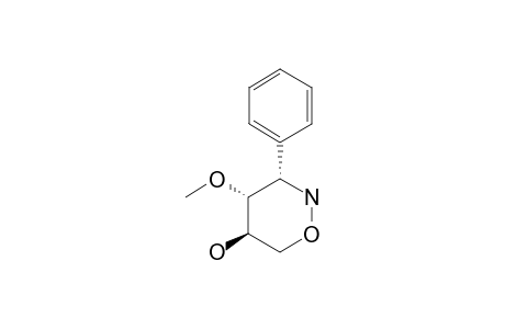 (3S,4R,5R)-4-METHOXY-3-PHENYL-[1,2]-OXAZINAN-5-OL