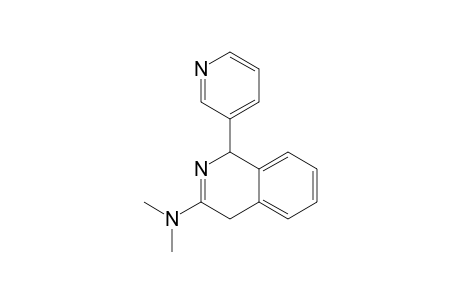 3-Dimethylamino-1-(3-pyridyl)-1,4-dihydroisoquinoline dihydrochloride