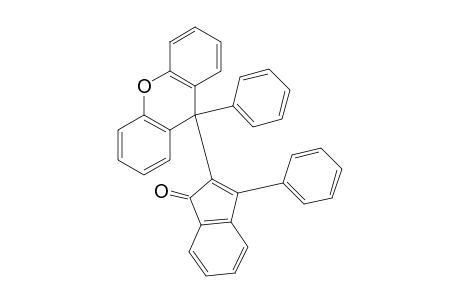 1H-Inden-1-one, 3-phenyl-2-(9-phenyl-9H-xanthen-9-yl)-