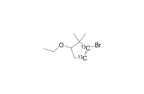 1-BROMO-4-ETHOXY-5,5-DIMETHYLCYCLOPENTENE