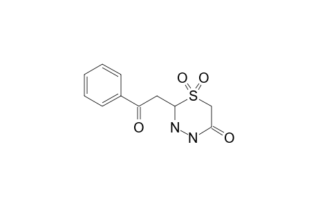 1,1-DIOXO-6-PHENACYL-[1,4,5]-THIADIAZINAN-3-ONE