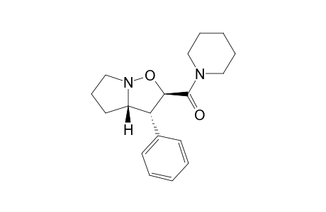 2RS(2R*,3R*,3aS*)-2,3,3a,4,5,6-hexahydro-3-phenyl-2-piperidinocarbonylpyrrolo[1,2-b]isoxazole