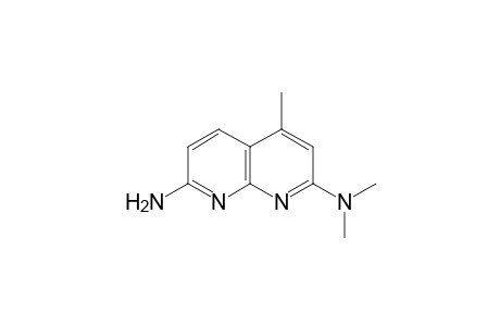 1,8-Naphthyridine-2,7-diamine, N2,N2,4-trimethyl-