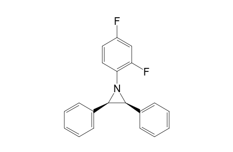 cis-1-(2,4-Difluorophenyl)-2,3-diphenylaziridine