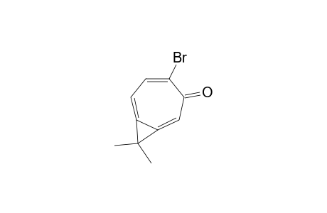 4-Bromo-8,8-dimethylbicyclo[5.1.0]octa-1,4,6-trien-3-one