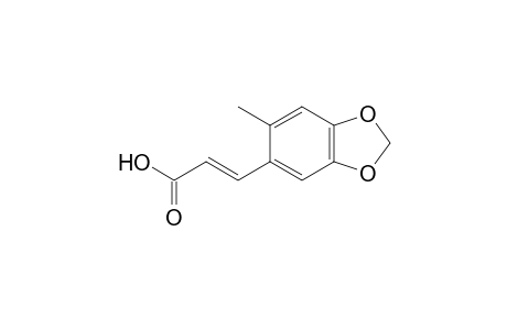 (e)-3-[4,5-(methylenerdioxy)-2-methylphenyl]-2-propenoic acid
