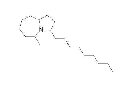5-methyl-3-nonyl-2,3,5,6,7,8,9,9a-octahydro-1H-pyrrolo[1,2-a]azepine