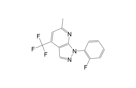 1H-pyrazolo[3,4-b]pyridine, 1-(2-fluorophenyl)-6-methyl-4-(trifluoromethyl)-
