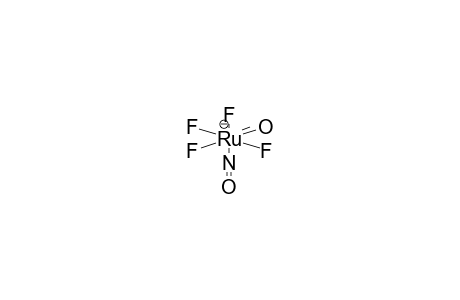 NITROSOTETRAFLUOROAQUARHUTHENATE ANION