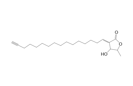 2(3H)-Furanone, 3-(15-hexadecynylidene)dihydro-4-hydroxy-5-methyl-, {4R-(3E,4.alpha.,5.beta.)-